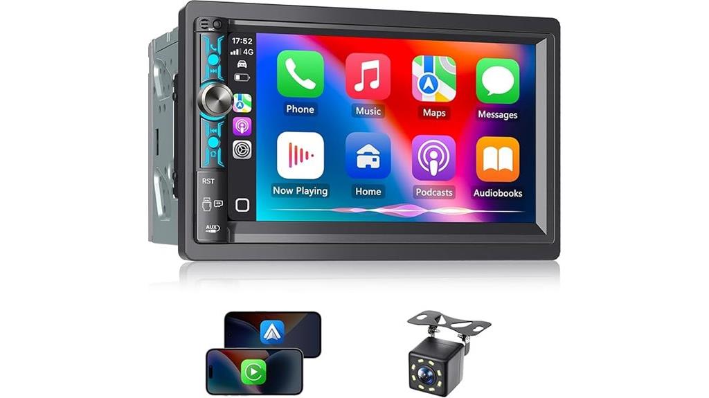 dual din car stereo features