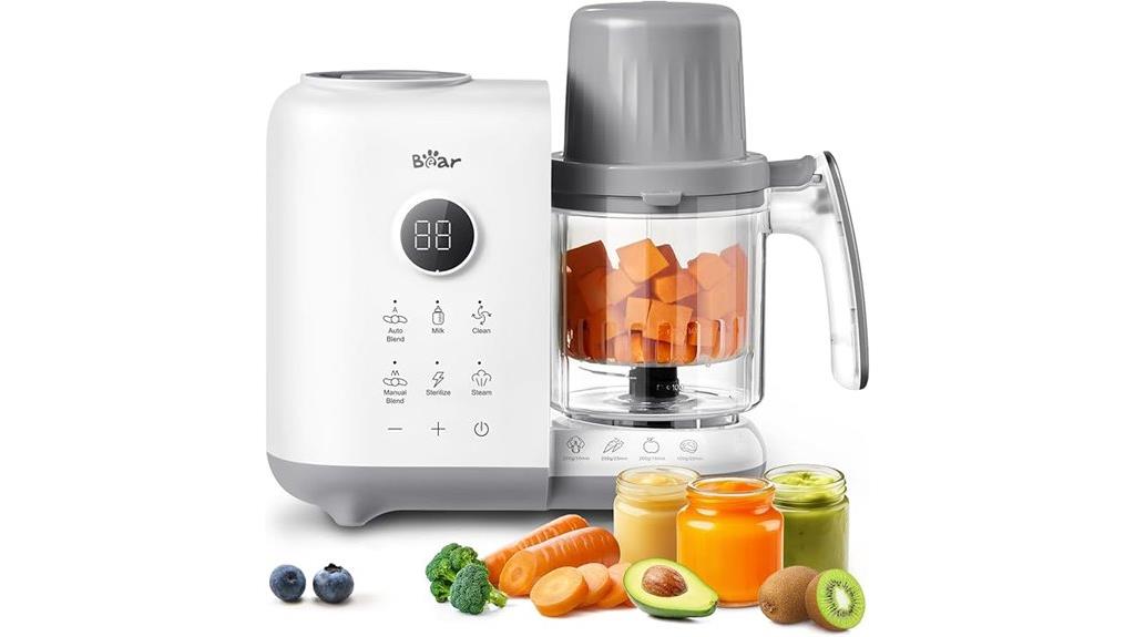 dual layer bear baby food maker