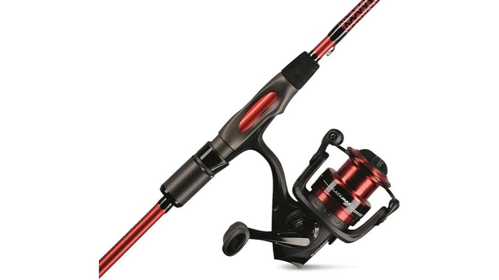 durable carbon fishing combo
