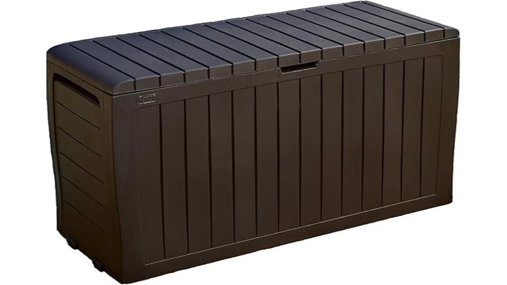 durable resin outdoor storage