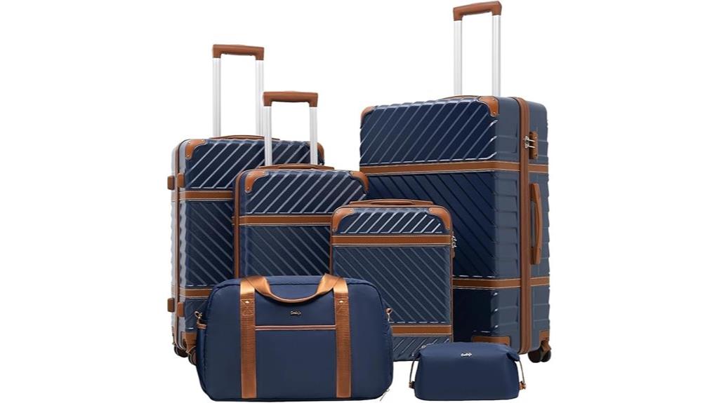durable spinner lock luggage