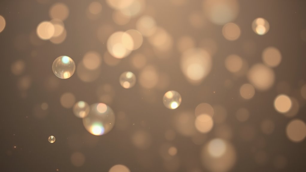 dust creates glowing illusions