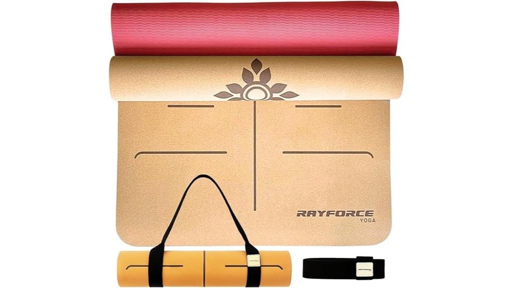 eco friendly cork yoga mat