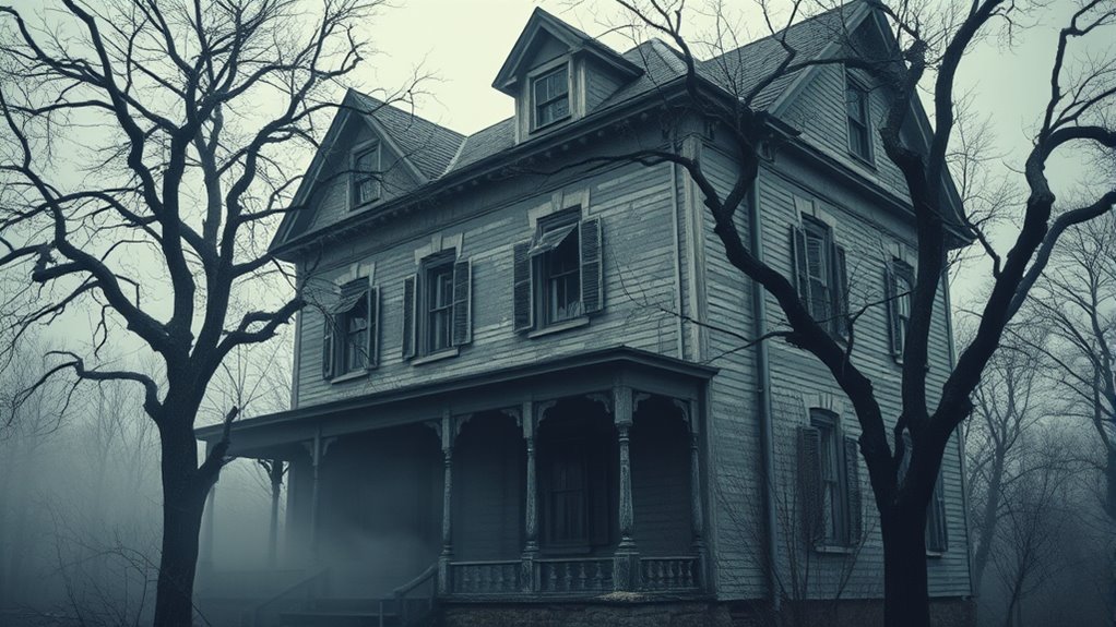 eerie historic architectural elements