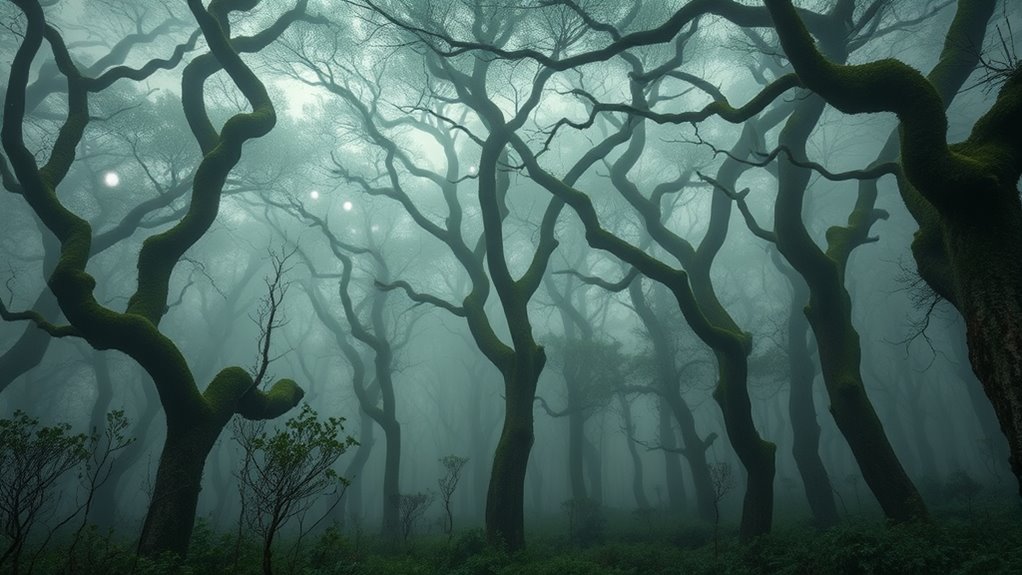 eerie lights and disappearances