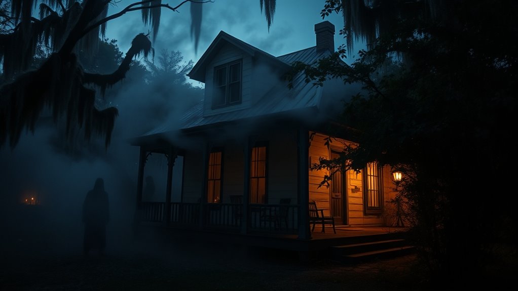 eerie whispers and shadow figures