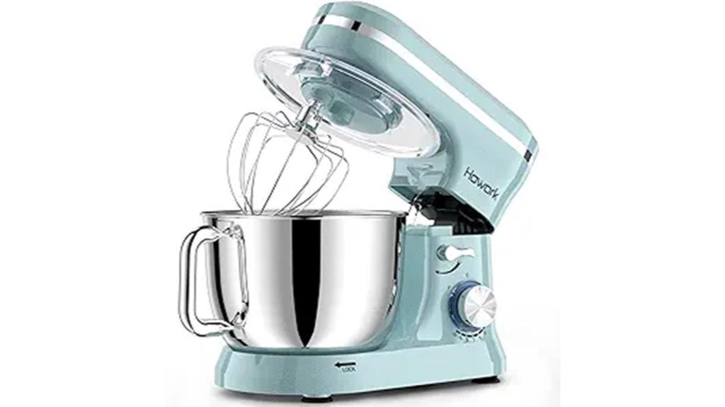 electric stand mixer with bowl