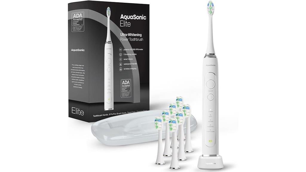 electric toothbrush with multiple heads