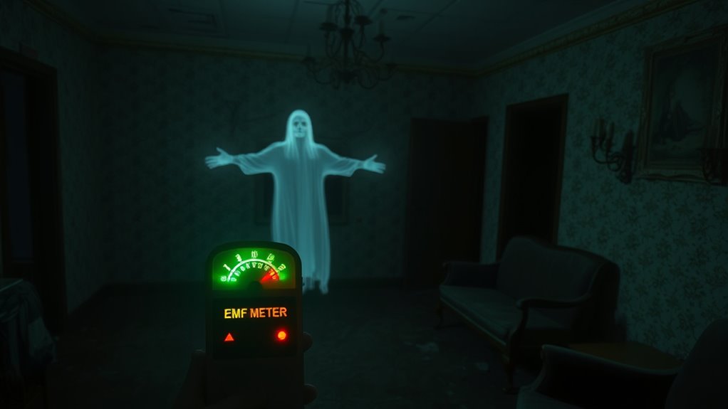 electromagnetic fluctuations indicate spirits