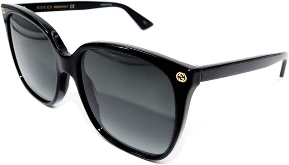 elegant gucci square sunglasses