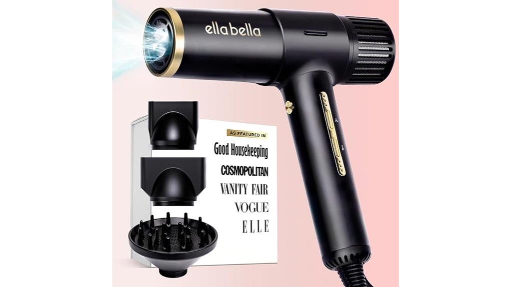 ella bella hair dryer