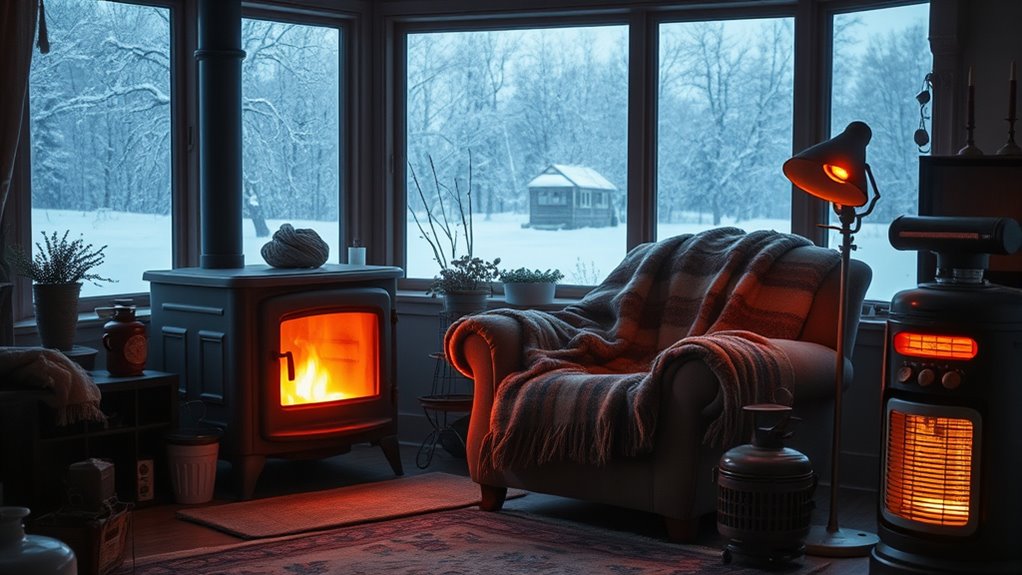 emergency heating options during outages