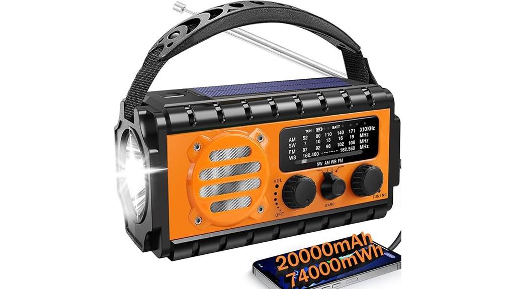emergency portable weather radio