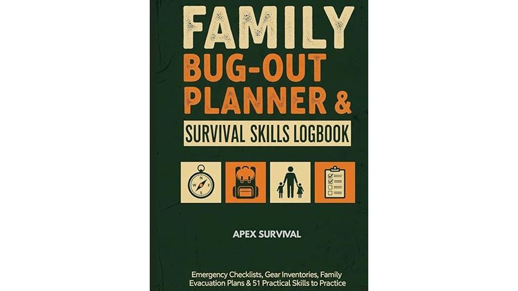 emergency preparedness family log