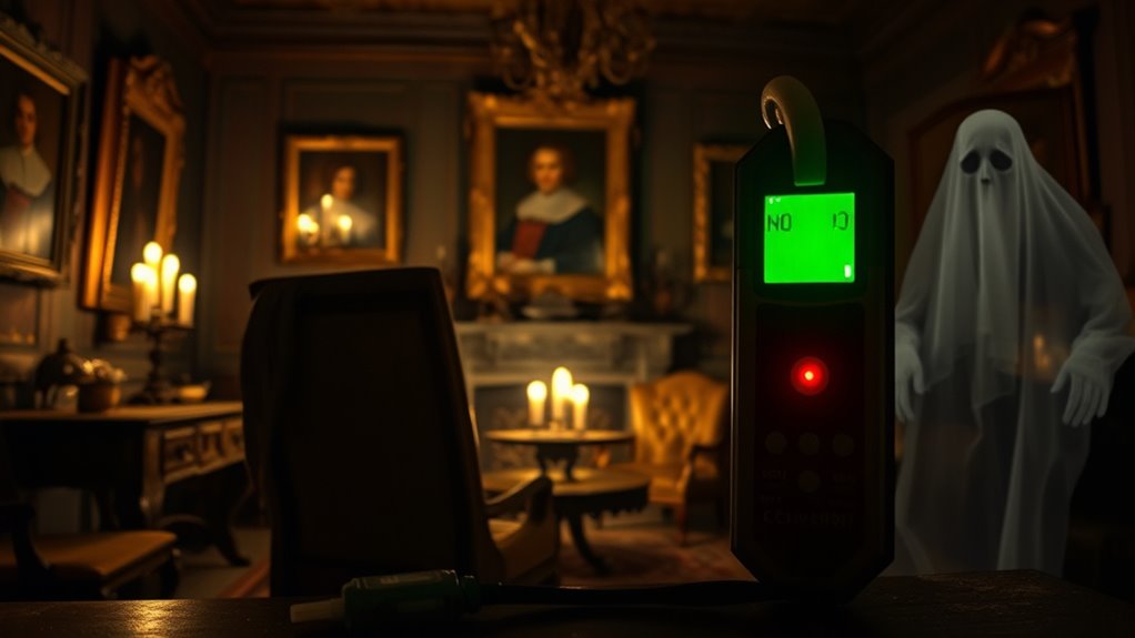 emfs linked to hauntings