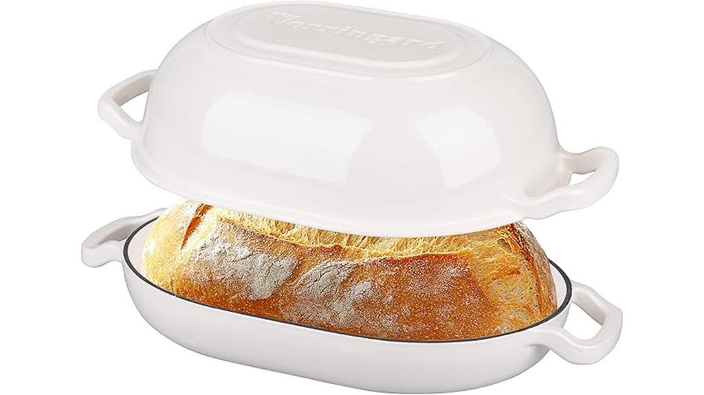 enameled cast iron bread oven