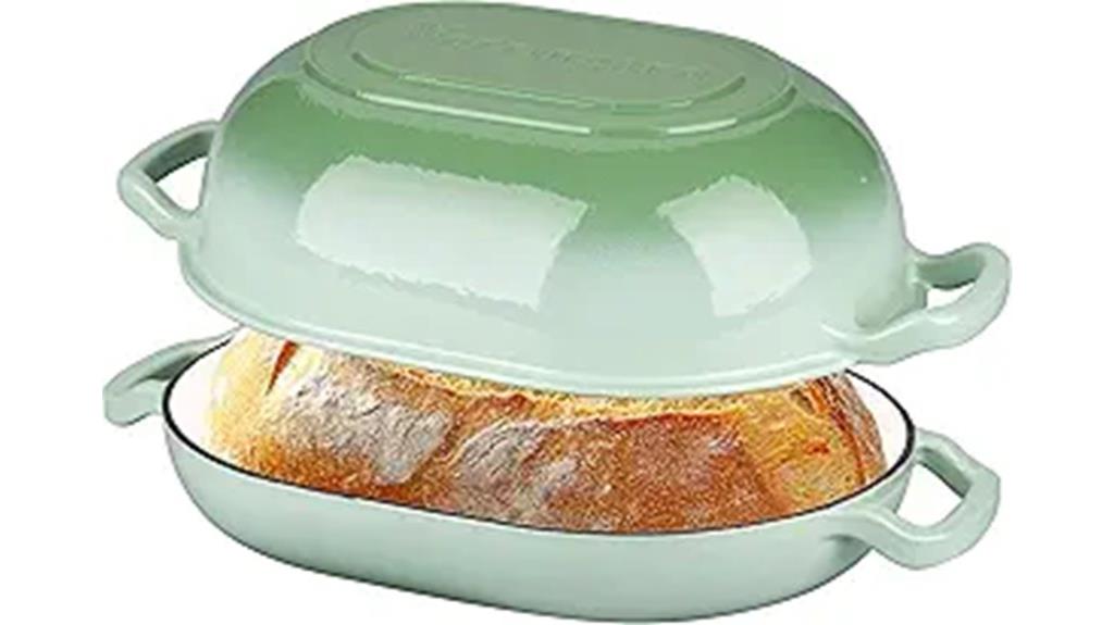 enamelled cast iron bread oven