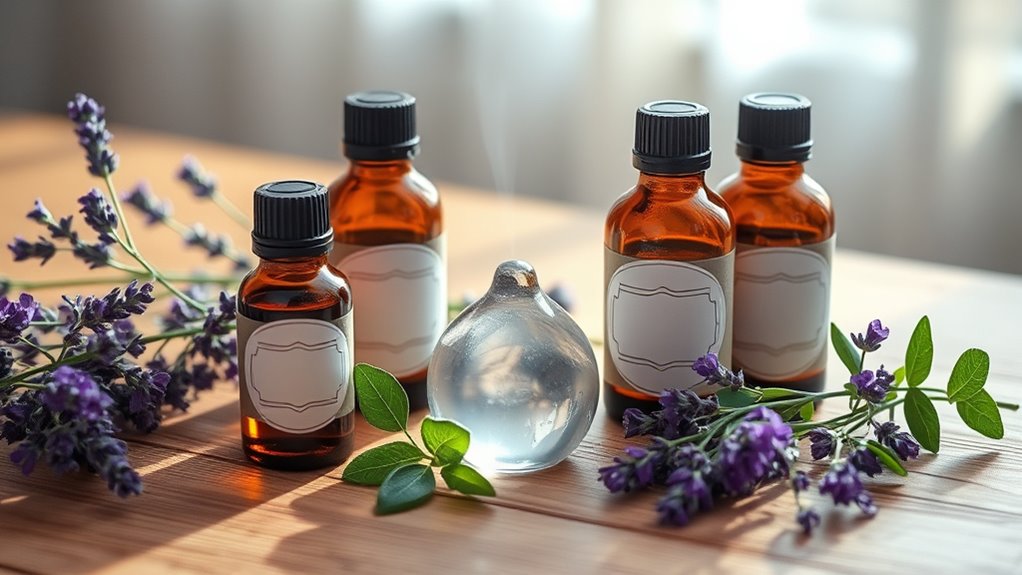 energy clearing with essential oils