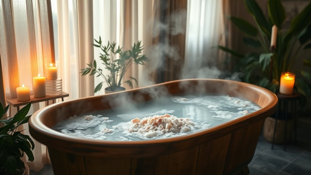 enhance wellness with salt baths