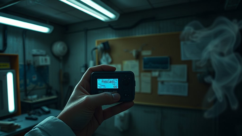 environmental correlation paranormal data