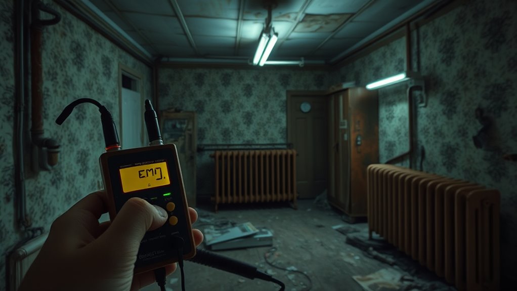 environmental interference affects emf readings