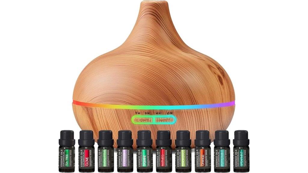 essential oil diffuser set