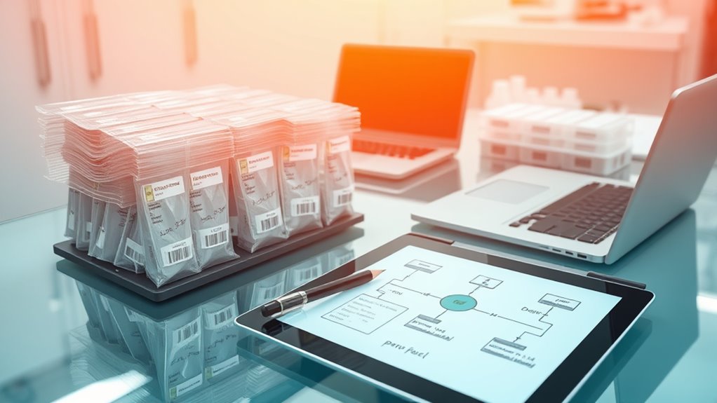 establish evidence handling procedures