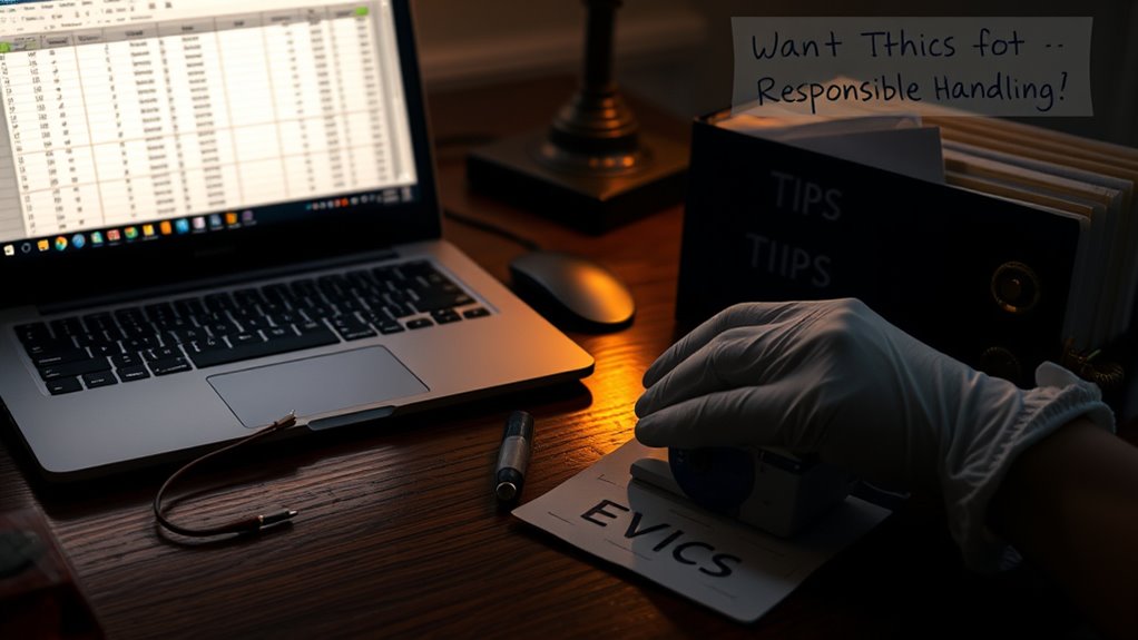 ethical handling of submissions