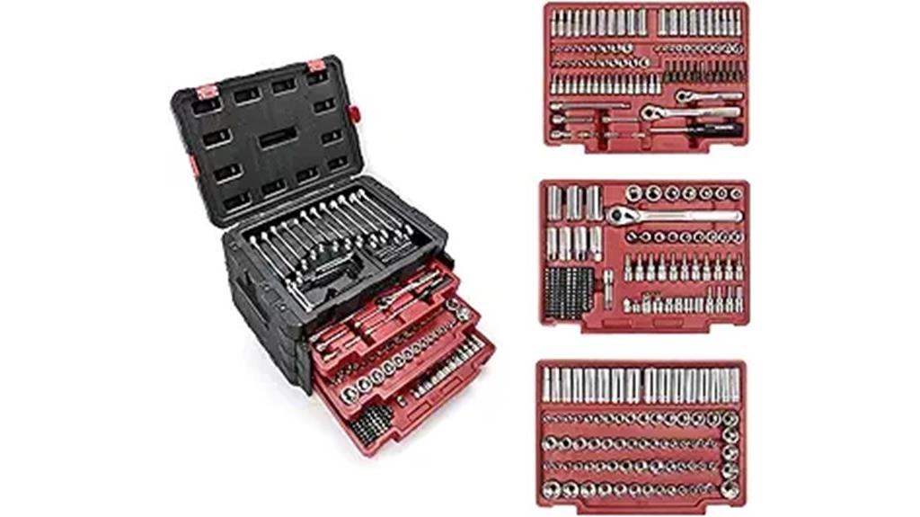 extensive drive socket set
