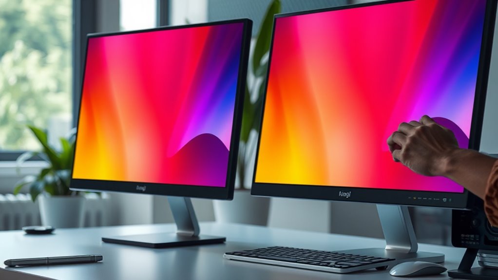 eye friendly high resolution display