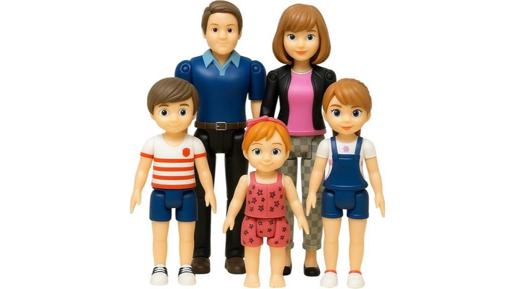 family dollhouse figure set