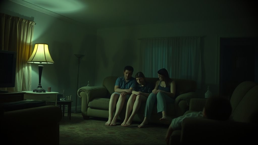 family fights paranormal activity