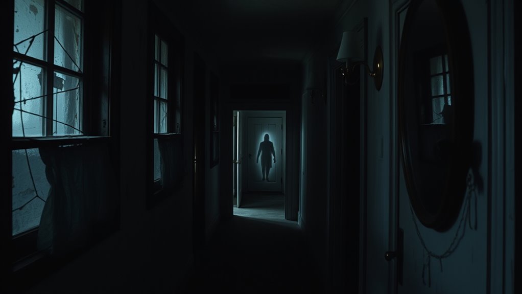 family terrorizes haunted house