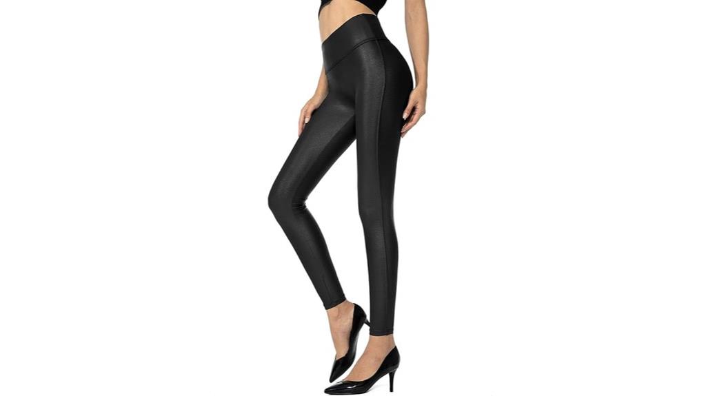 faux leather leggings