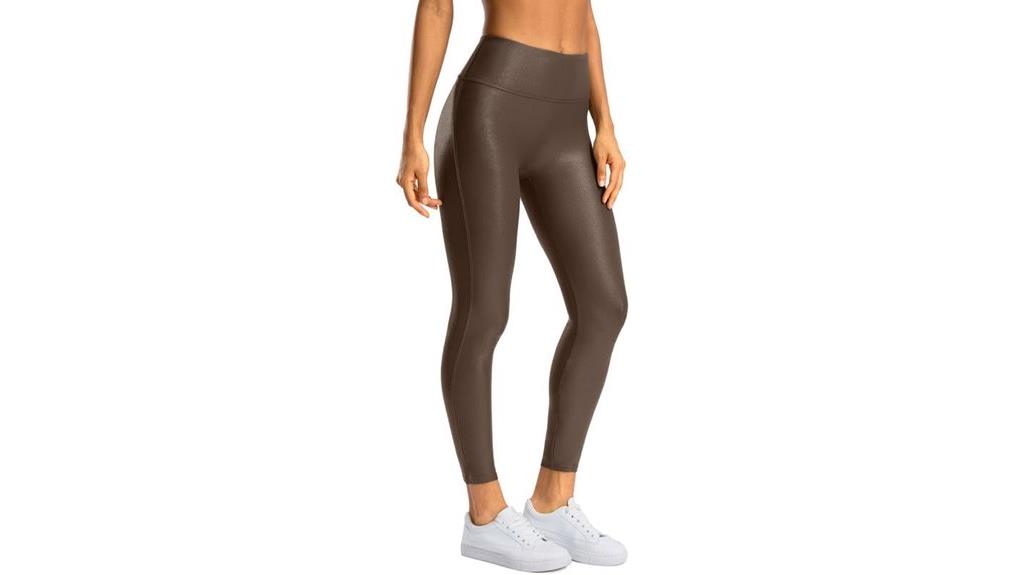 faux leather women s leggings