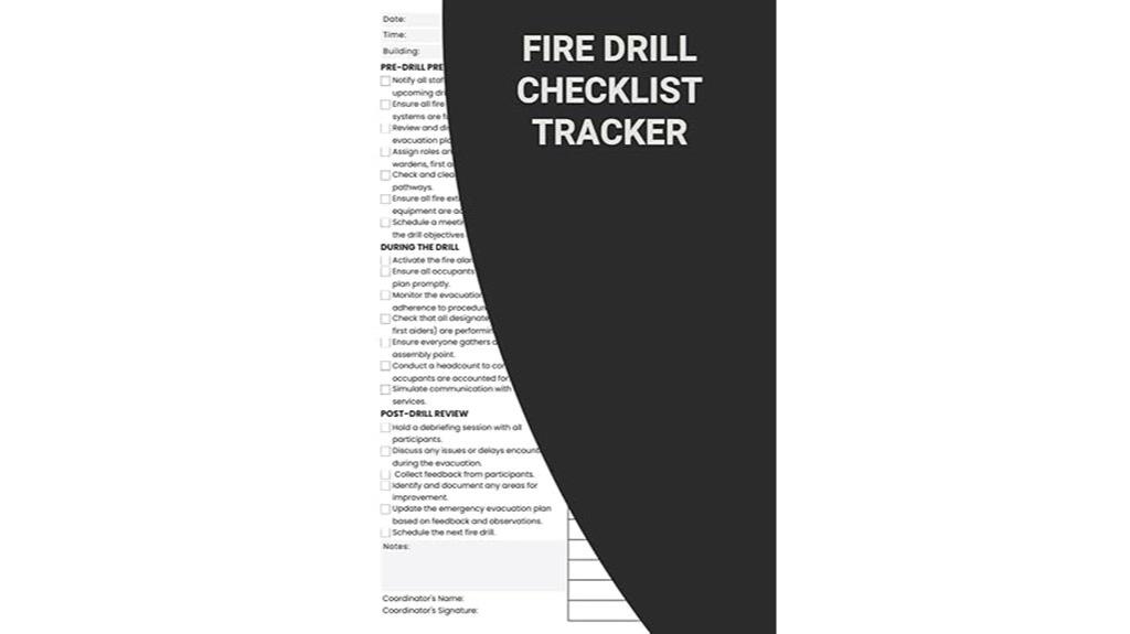 fire safety procedure log