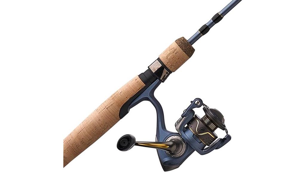 fishing reel and rod combo