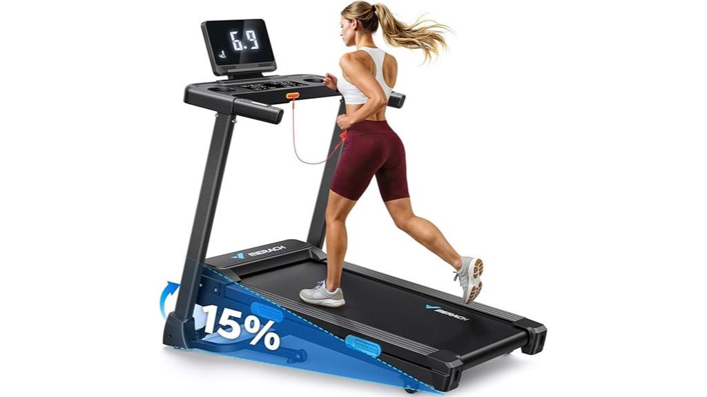 foldable treadmill with incline