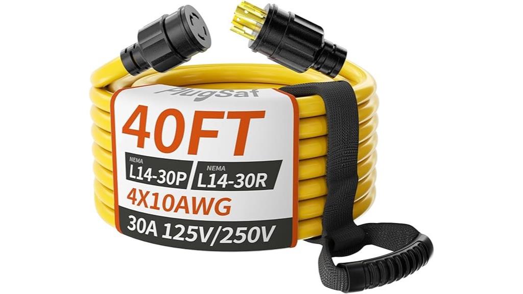 forty foot generator extension cord