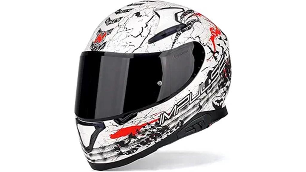 full face dot helmet