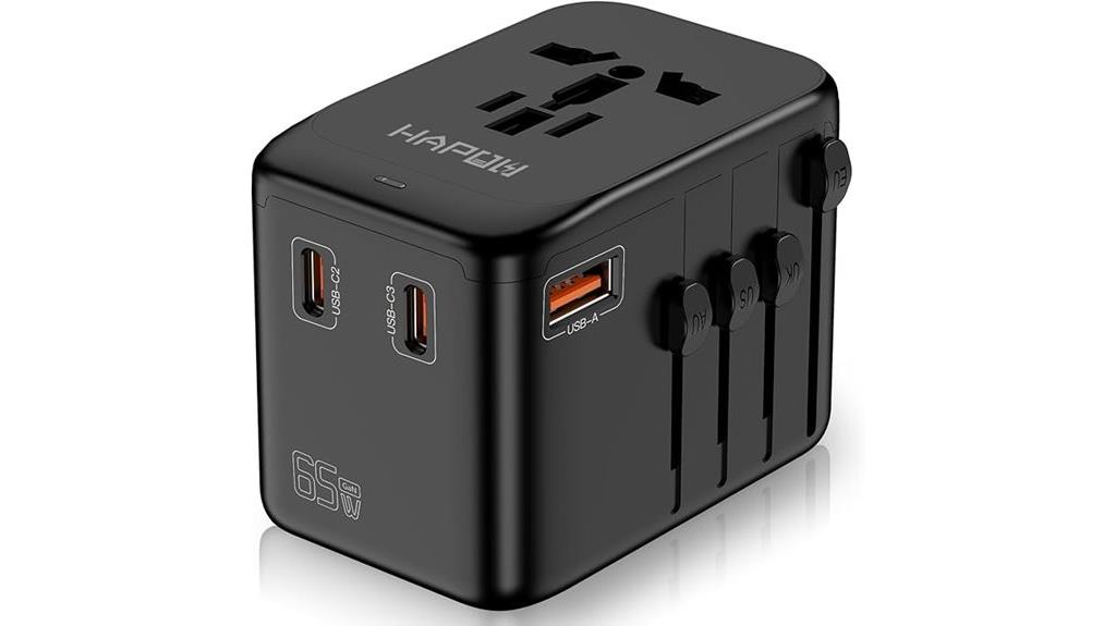 gan 65w universal charger