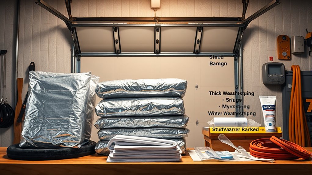 garage door insulation kits