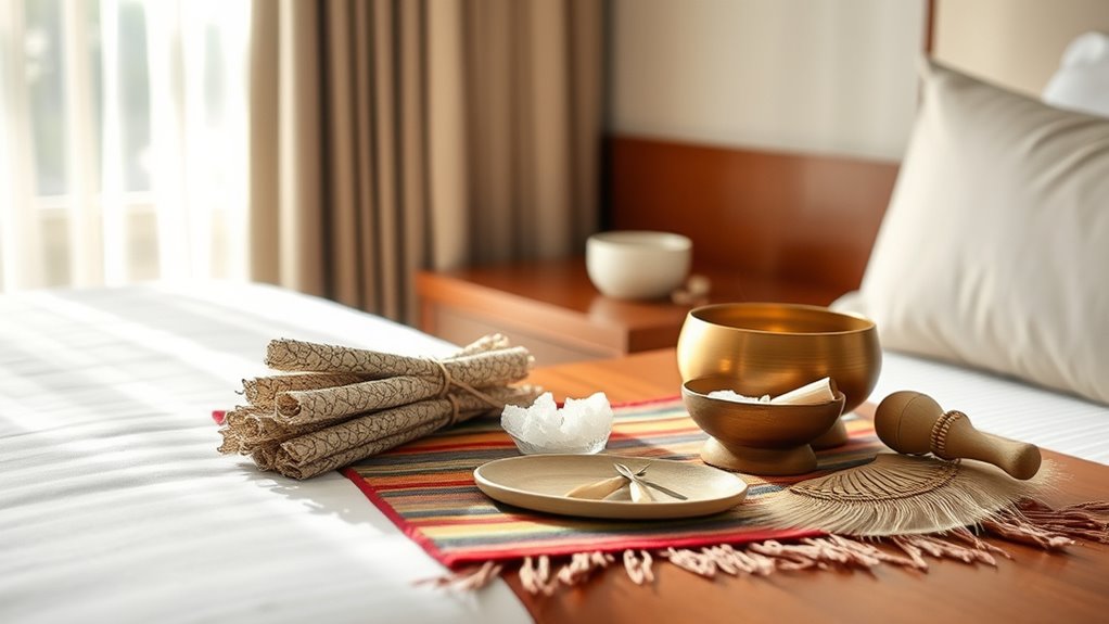 gather cleansing spiritual tools