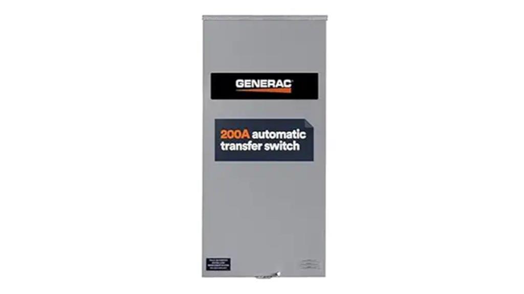 generac single phase switch