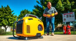 generator safety tips