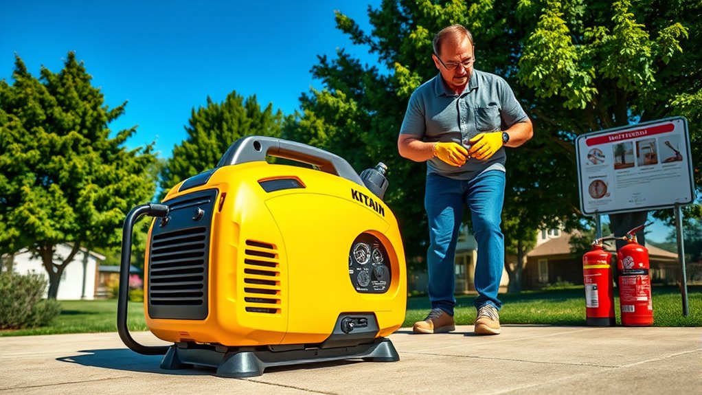 generator safety tips