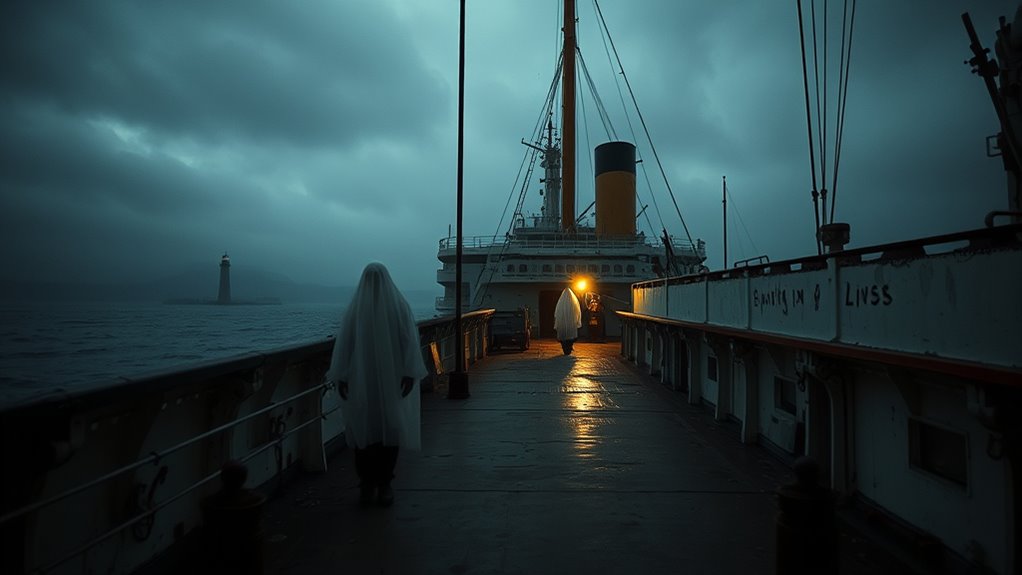 ghost sightings aboard ship