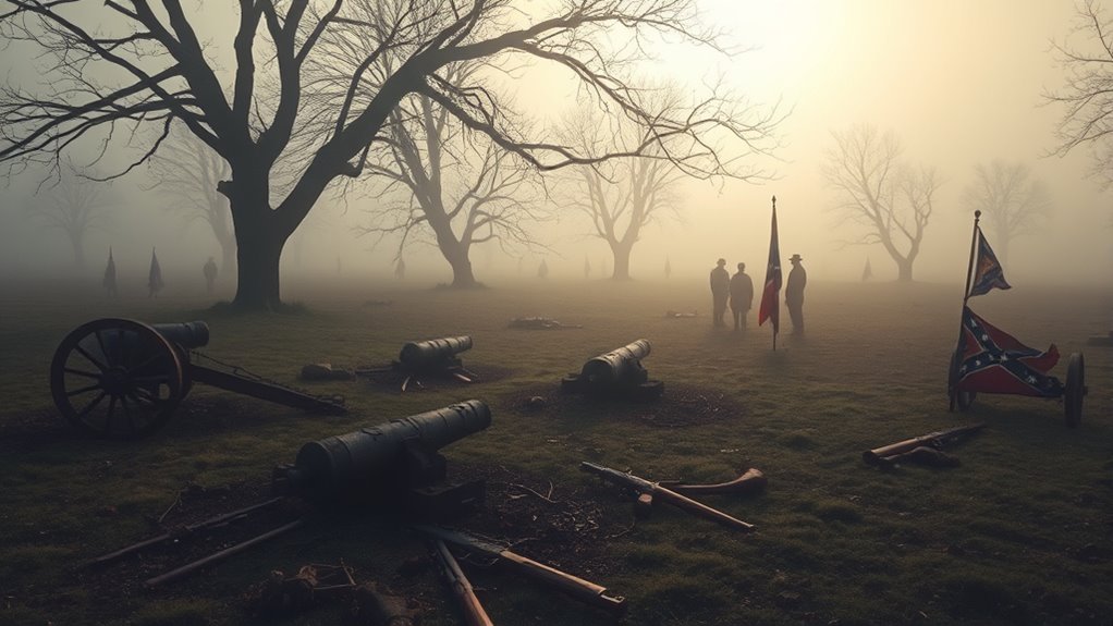 ghostly echoes of battle