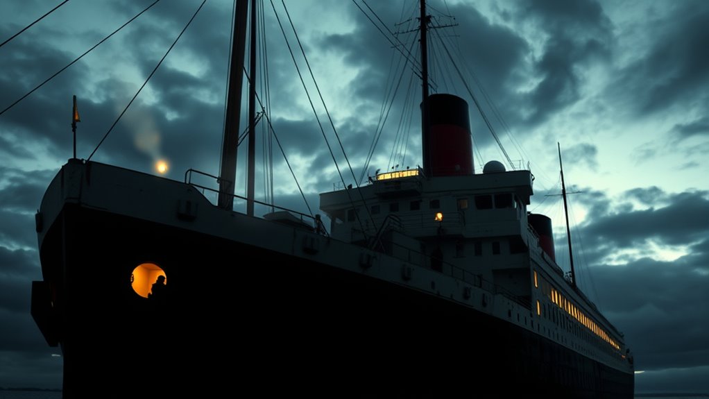 ghostly figures and unexplained noises