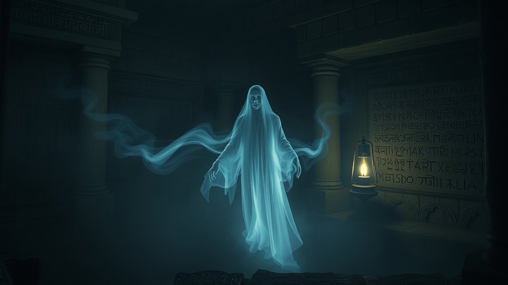 ghostly noblewoman spirit unrest